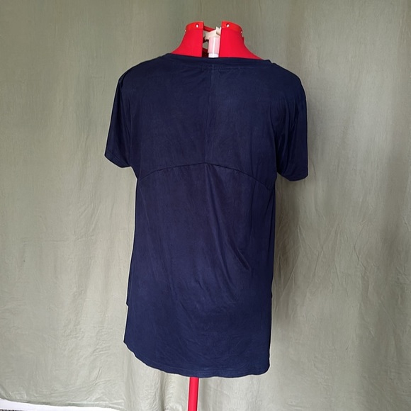 Dylan short sleeve t shirt navy blue - Picture 3 of 8